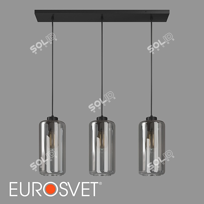 Contemporary Hanging Marco Pendant 3D model image 1