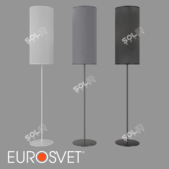 Luneta New Floor Lamp: Modern Elegance 3D model image 1