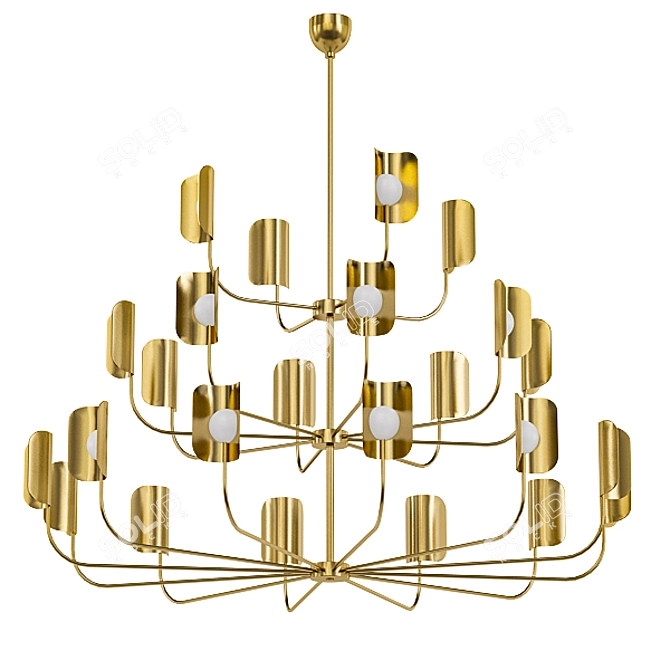 Contemporary Pendant Light Collection 3D model image 3