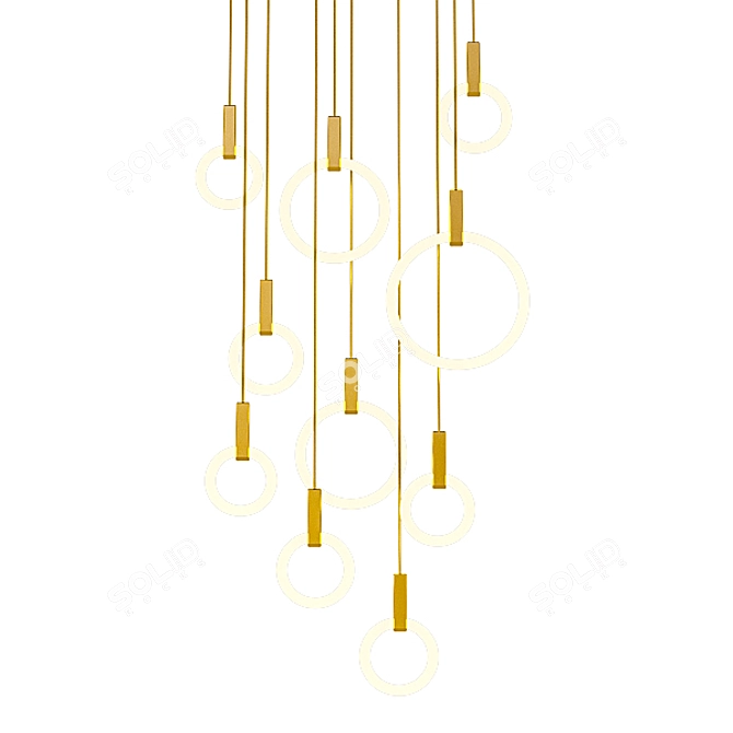 Contemporary Pendant Light Collection 3D model image 5