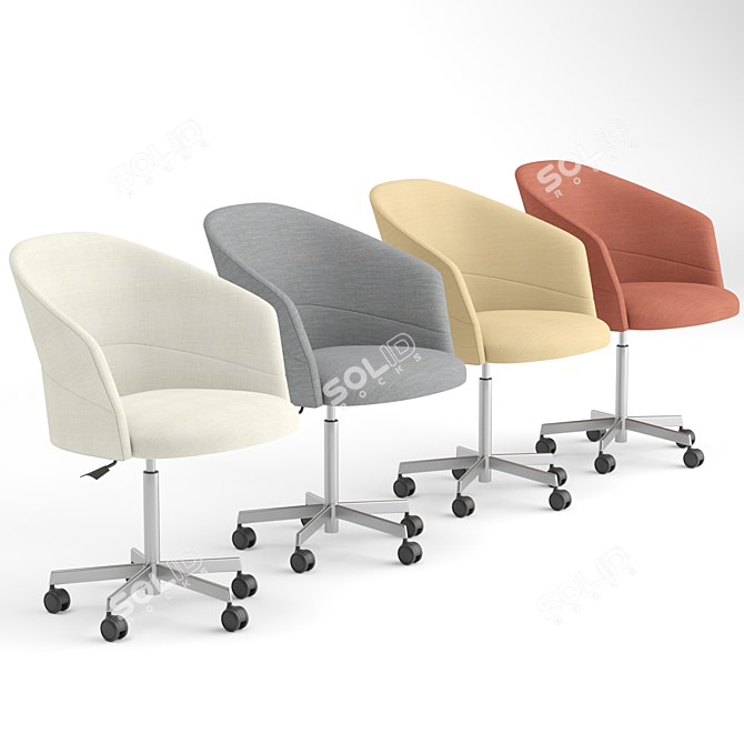 ErgoFlex Copa Office Chair 3D model image 1