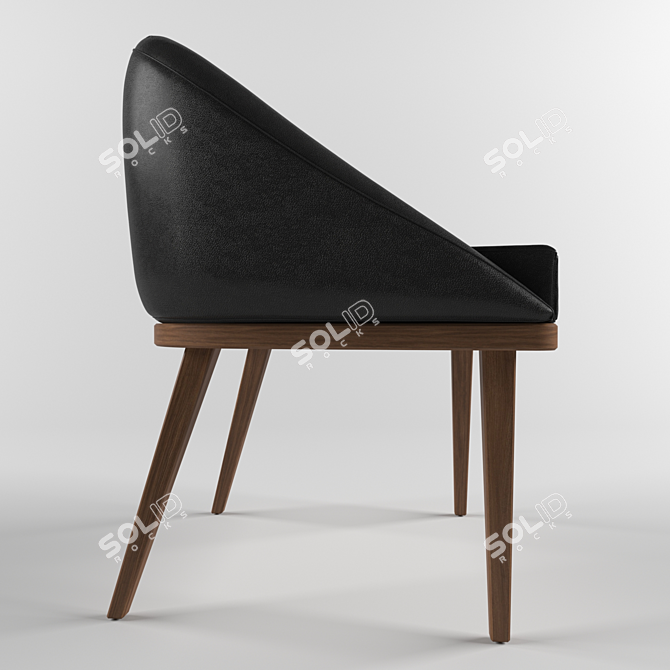 Cozy Comfort: Soft Chair for Ultimate Relaxation 3D model image 3