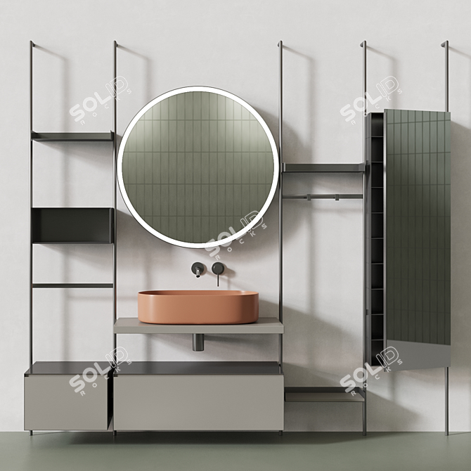 Elevate your Bathroom with Nic Design OVER 3D model image 1