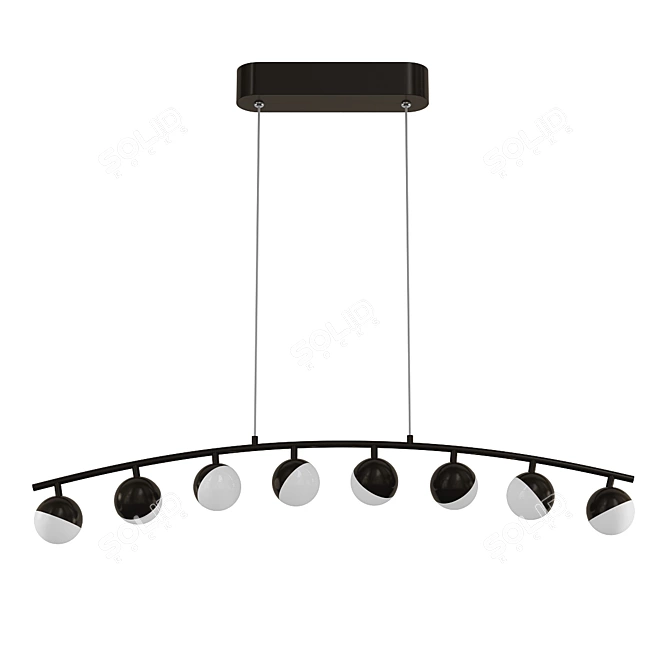 Elegant Choir Design Lamps 3D model image 1