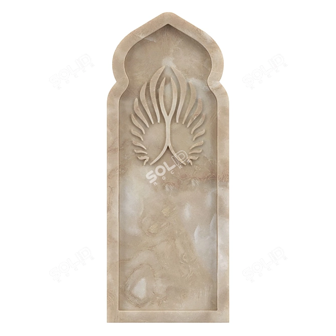 OM Arch Marble AM135: Elegant and Durable 3D model image 1