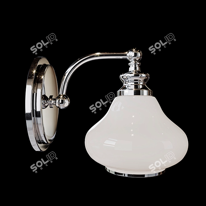 Hinkley Ainsley 1-Light Bathroom Wall Sconce 3D model image 2