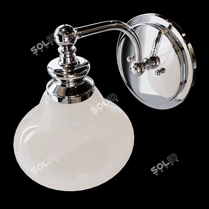 Hinkley Ainsley 1-Light Bathroom Wall Sconce 3D model image 4