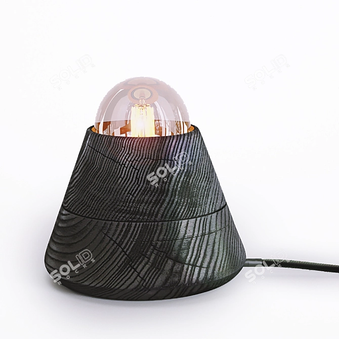 VULCAIN Table Light: Timeless Elegance 3D model image 1