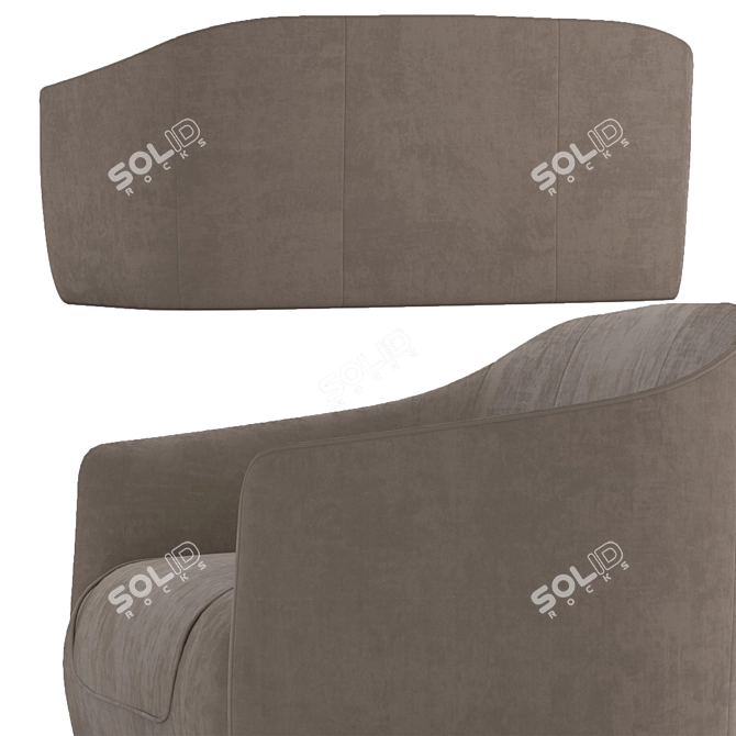  Bentley Home Collection Sofa 3D model image 3