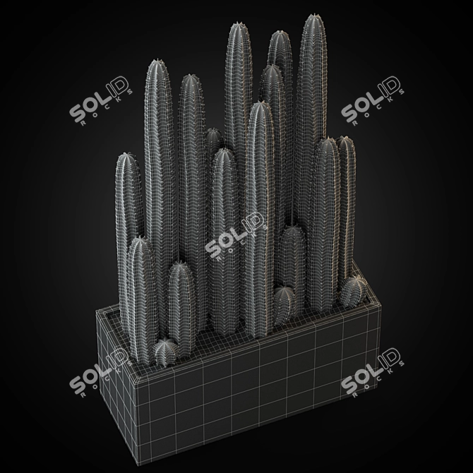 Lush Greenery Assortment 3D model image 4