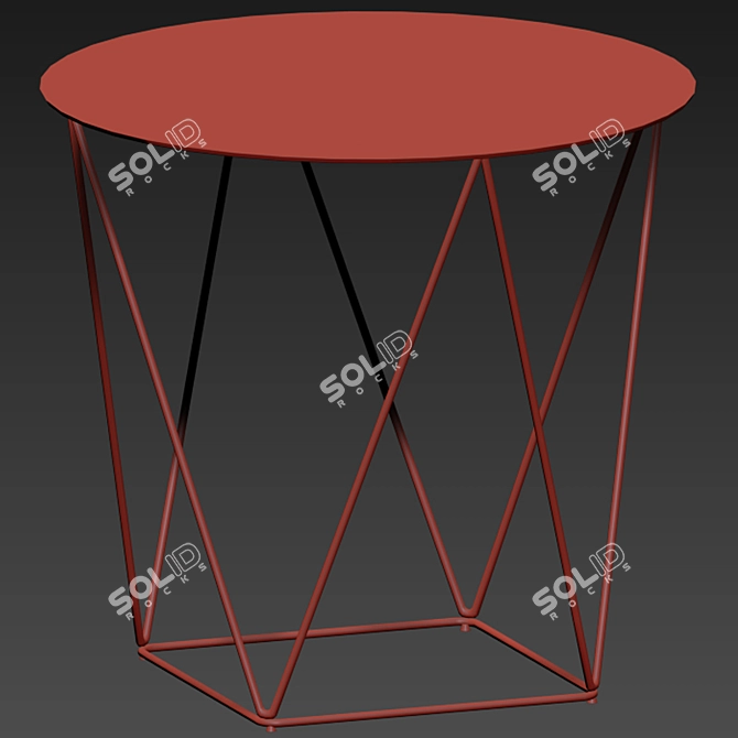 Elegant Dual-Use Table: Side & Coffee 3D model image 4