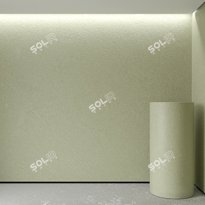 Seamless Stucco Texture 3D model image 1