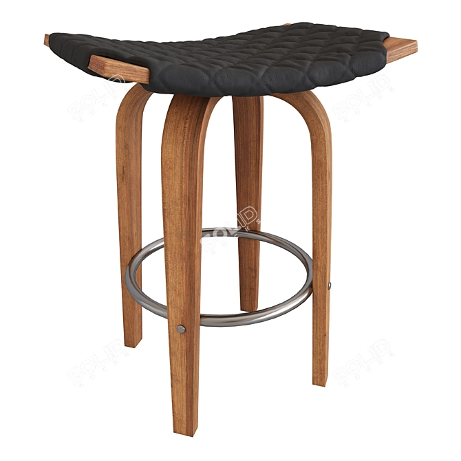 Modern Corona Render Chair - Stylish Design 3D model image 1