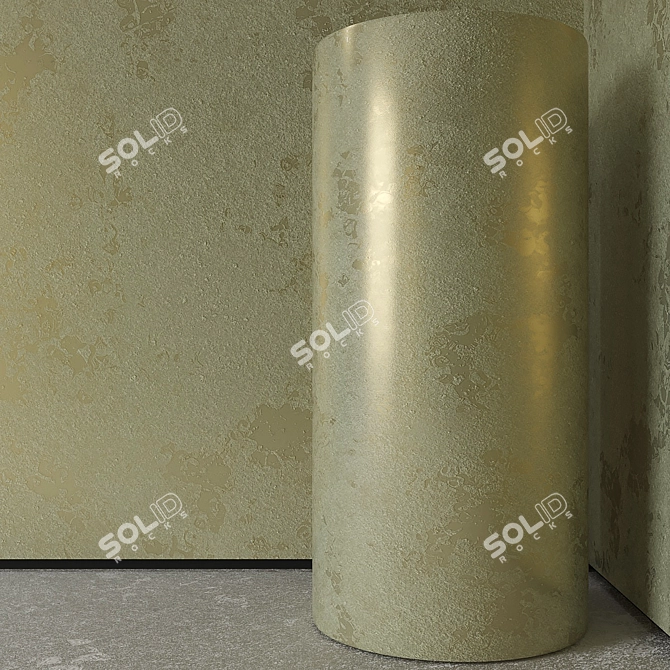 Seamless Plaster Texture 3D model image 2