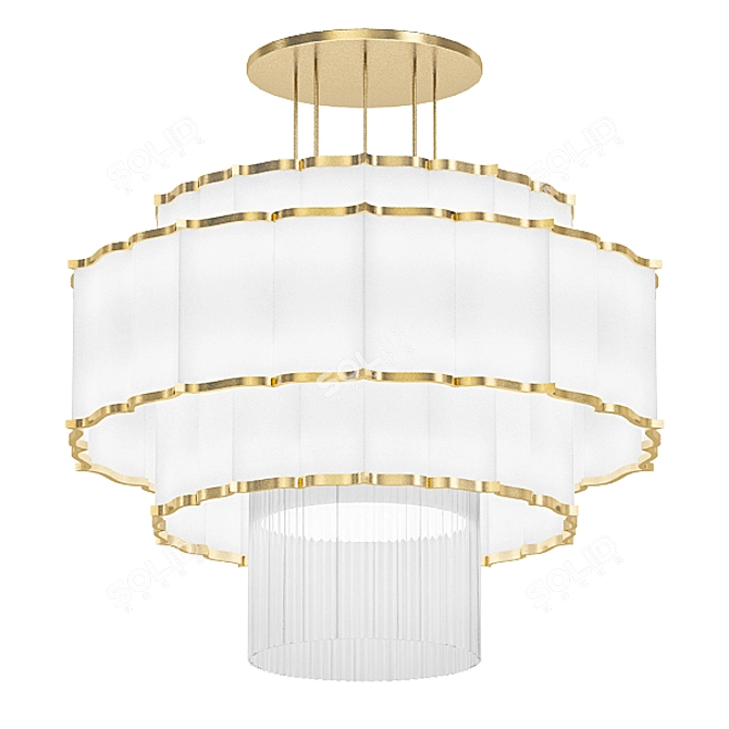 Contemporary Chandelier Collection 3D model image 4