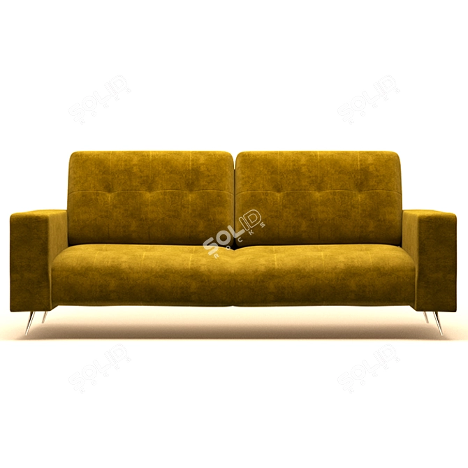 Elegant Charles Sofa: Bellus 3D model image 1