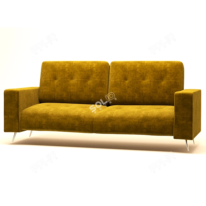 Elegant Charles Sofa: Bellus 3D model image 2