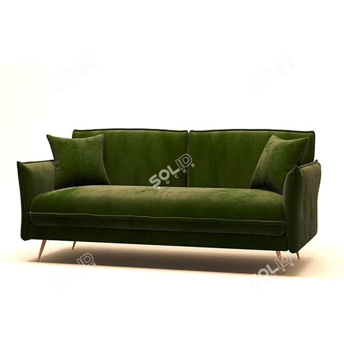 Smogen Bellus Sofa: Stylish & Comfortable 3D model image 2