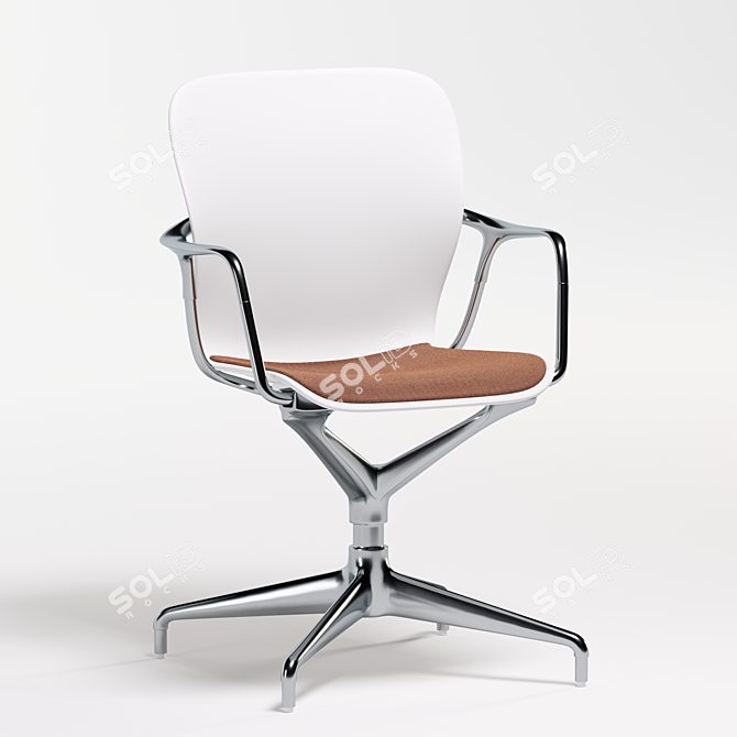 Elevate Ergonomic Office Chair 3D model image 1