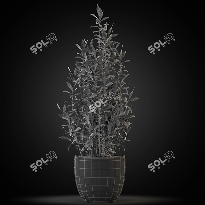 Green Oasis: 263 Unique Plants 3D model image 5