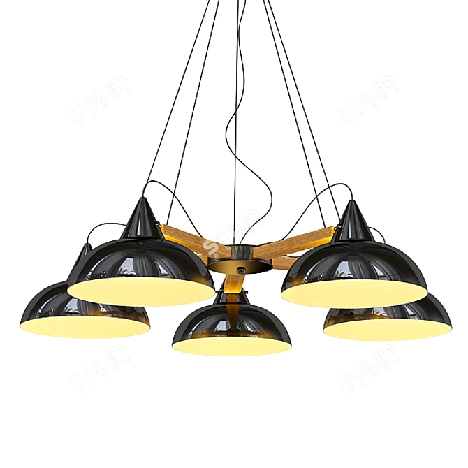 Modern Chandelier Collection 3D model image 3