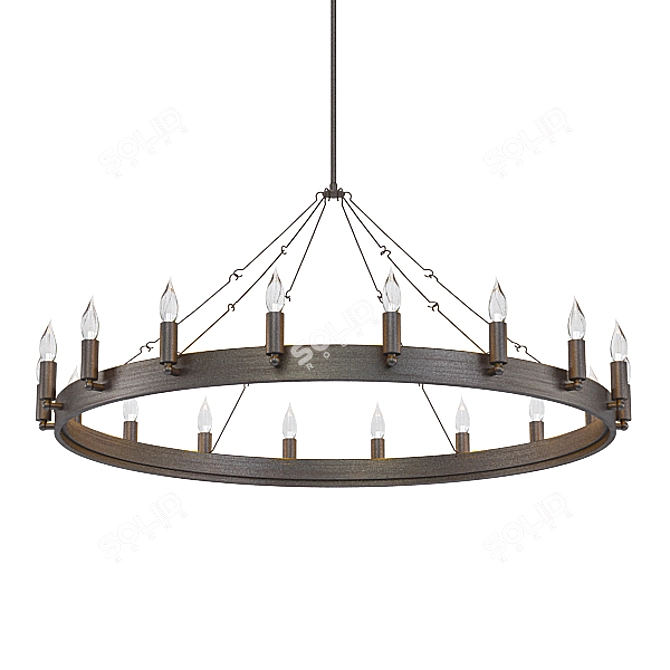 Modern Chandelier Collection 3D model image 5