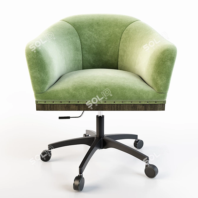 Elegant DOR Chair by CREARTE 3D model image 2