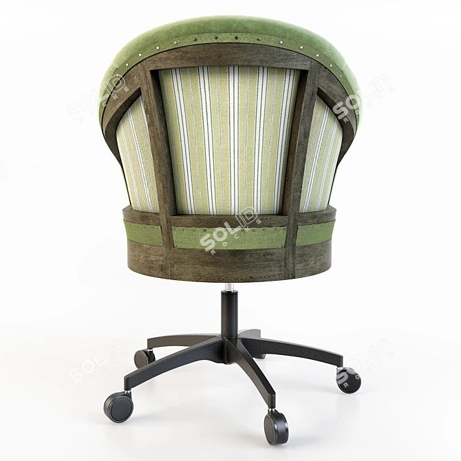 Elegant DOR Chair by CREARTE 3D model image 4