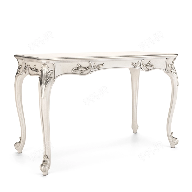 Elegant Josephine Console: Exclusive Handcrafted Design 3D model image 3