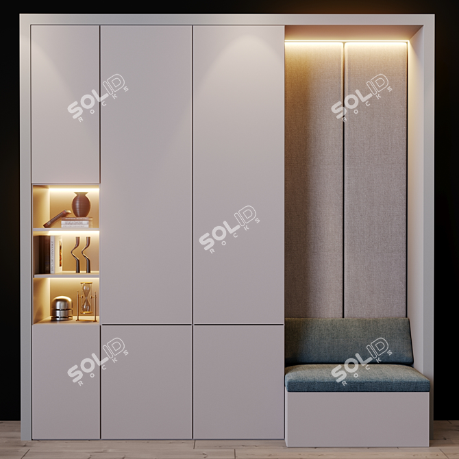 Modern Furniture Set 3D model image 1