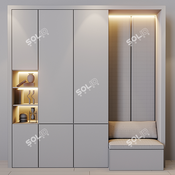 Modern Furniture Set 3D model image 4