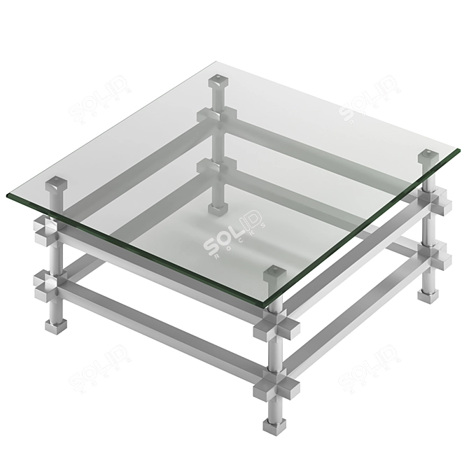 Exquisite Madagascar Coffee Table 3D model image 4