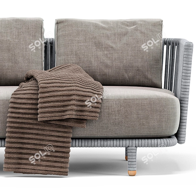 Modern Moments 3-Seater Sofa 3D model image 3