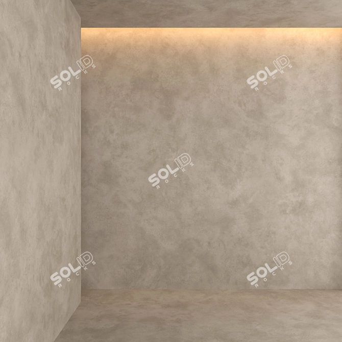 Decorative Concrete Material 3D model image 1