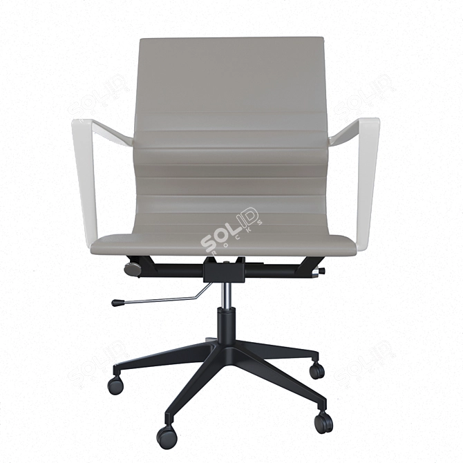 Sleek Executive Office Chair 3D model image 6