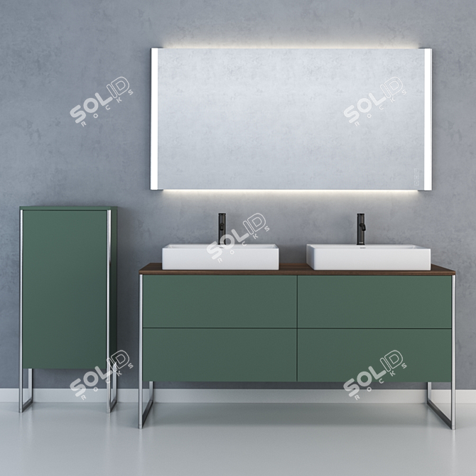 Duravit XSquare Collection 3D model image 3