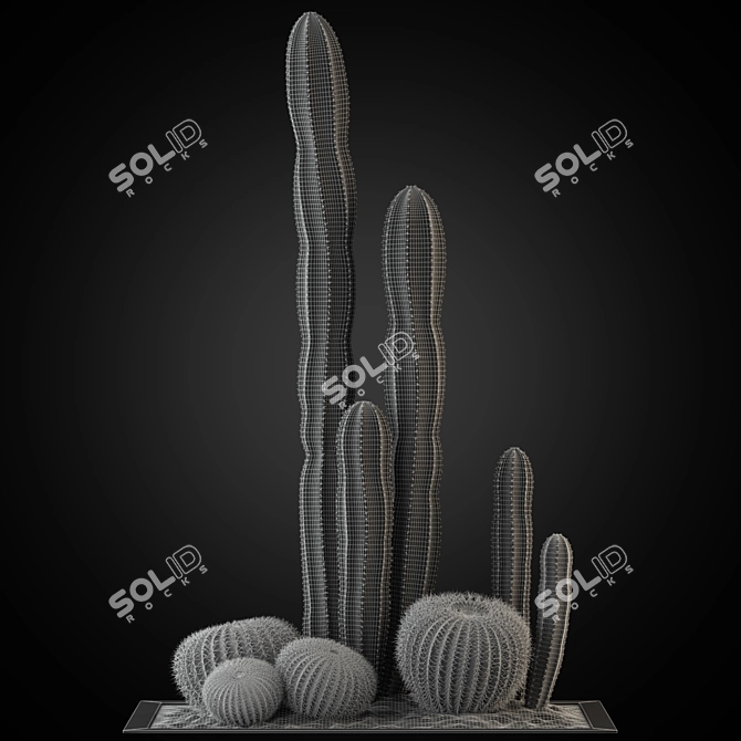 Greenery Galore: Exquisite Plants Set 3D model image 3
