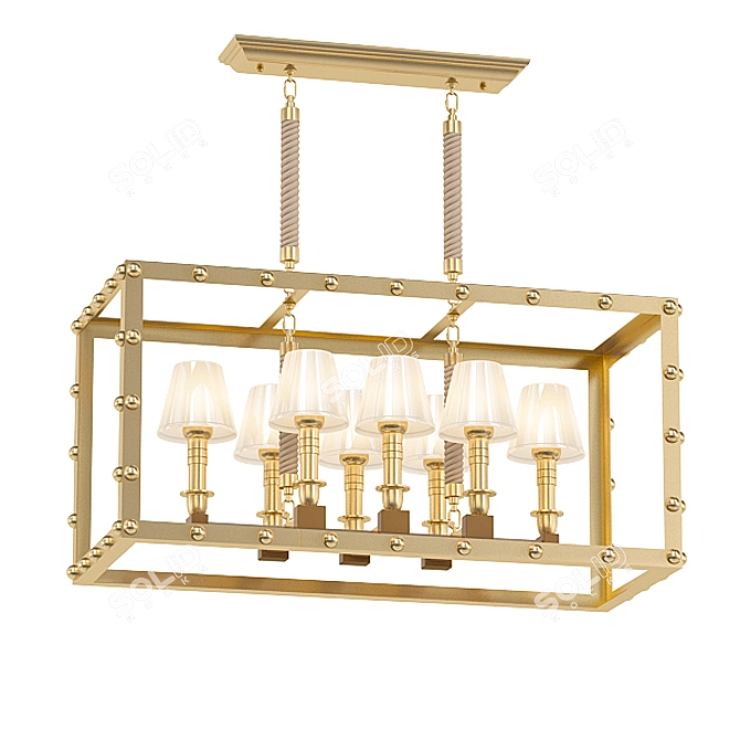 Modern Chandelier Collection - Set of 36 3D model image 4