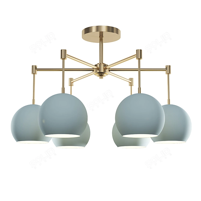 Modern Design Lamp OST 3D model image 1