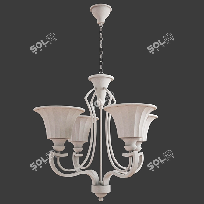 Modern Lighting Fixture 3D model image 2