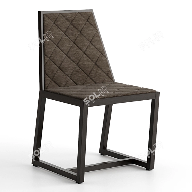 Elegant Potocco Tenso Chairs 3D model image 1