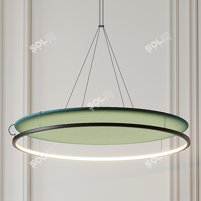 Circus L03S100: Spectacular Ceiling Light 3D model image 1