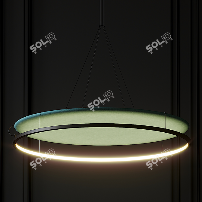 Circus L03S100: Spectacular Ceiling Light 3D model image 2
