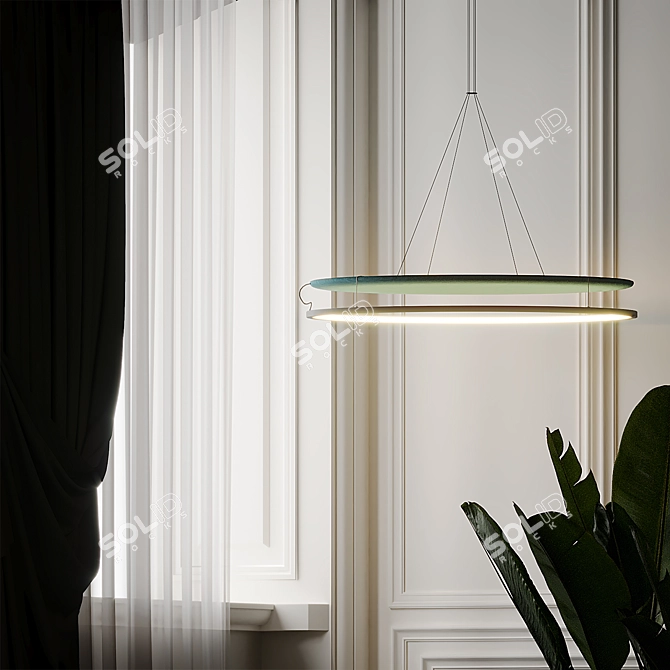 Circus L03S100: Spectacular Ceiling Light 3D model image 3