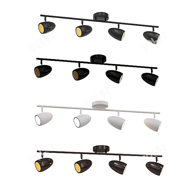 Modern Collection Ceiling Lamps 3D model image 5