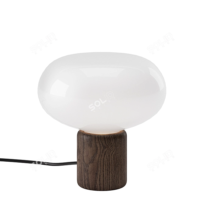 Elegant Scandinavian Table Lamps | Karl-Johan and Kizu by New Works 3D model image 2