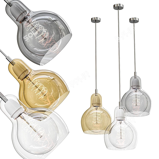 Versatile Newrays Lighting Solution 3D model image 1