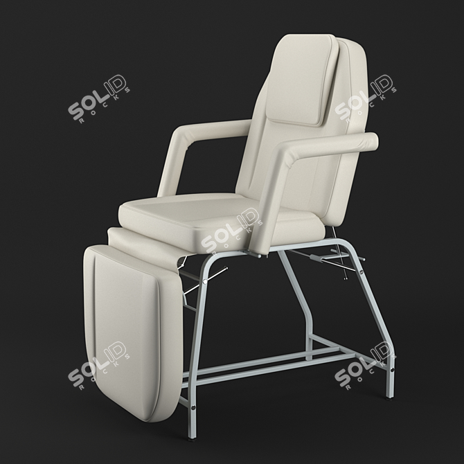 Madison MD-14 Cosmetology Chair: Stylish, Comfortable, and Functional 3D model image 6