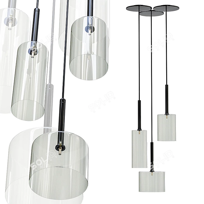 Newrays2: Innovative Lighting Solution 3D model image 1