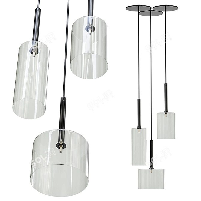 Newrays2: Innovative Lighting Solution 3D model image 2